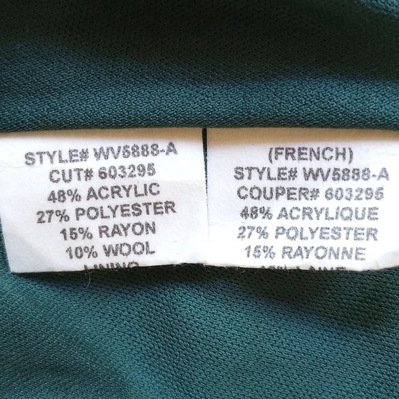 Eva Franco Plaid Circle Mini Skirt 2 MADE IN USA Green Bronze Metallic Lined - Picture 5 of 8